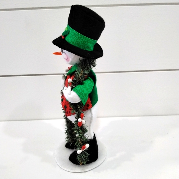 Annalee 9" Festive Evergreen Snowman ☃️ - Picture 4 of 7